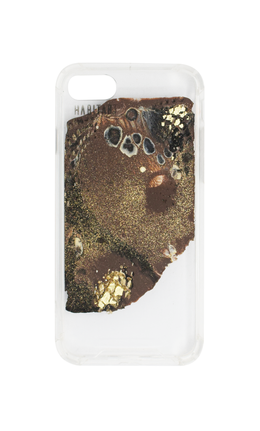 IPhoneSE Brown Snake + transparente F965