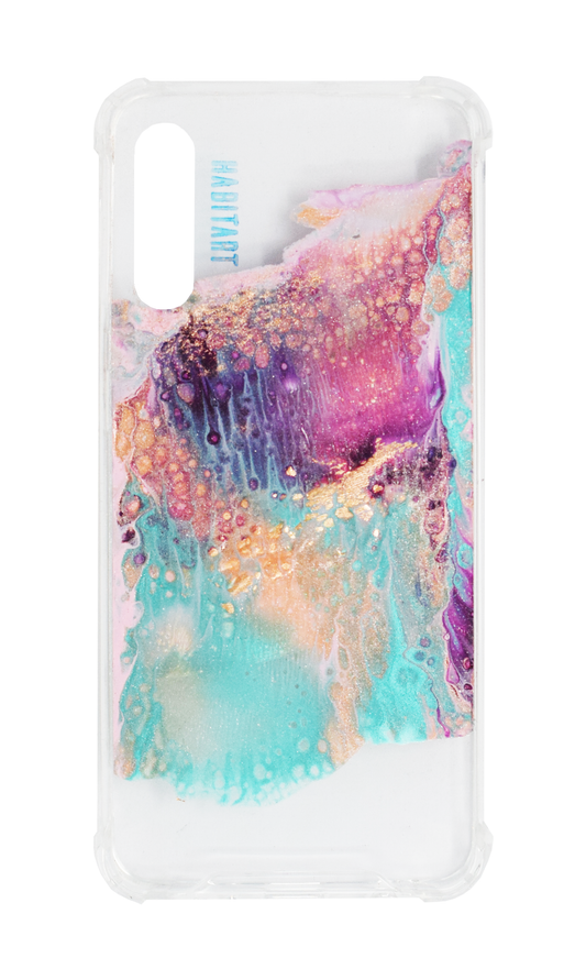 Galaxy A20/A30/A50 Coral + TRANSPARENTE F776