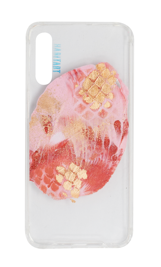 Galaxy A20/A30/A50 Rose Gold Snake + transparente G14