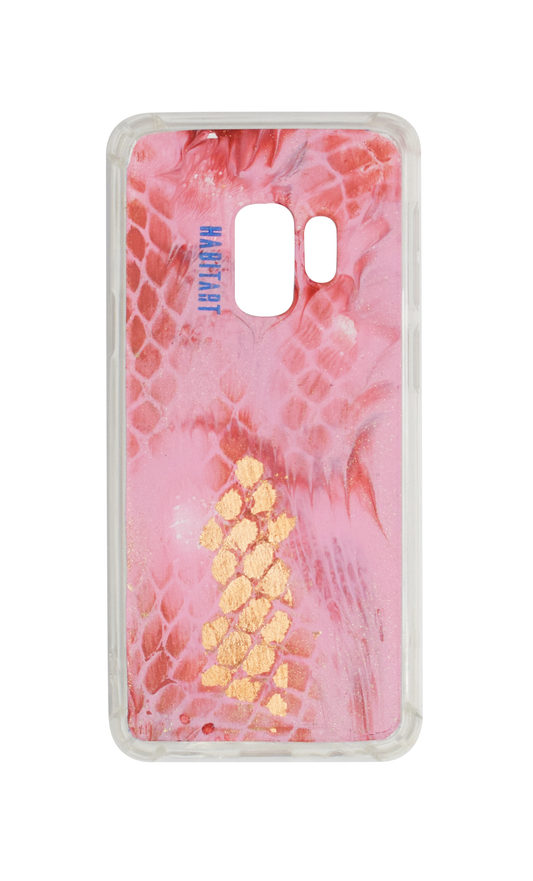 s9 Rose Gold Snake Print D165